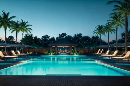 photo from pinterest of luxury-style designed (outdoor pool area ) with pool lounge chairs and pool lights and pool and pool lounge chairs. . . cinematic photo, highly detailed, cinematic lighting, ultra-detailed, ultrarealistic, photorealism, 8k. trending on pinterest. luxury design style. masterpiece, cinematic light, ultrarealistic+, photorealistic+, 8k, raw photo, realistic, sharp focus on eyes, (symmetrical eyes), (intact eyes), hyperrealistic, highest quality, best quality, , highly detailed, masterpiece, best quality, extremely detailed 8k wallpaper, masterpiece, best quality, ultra-detailed, best shadow, detailed background, detailed face, detailed eyes, high contrast, best illumination, detailed face, dulux, caustic, dynamic angle, detailed glow. dramatic lighting. highly detailed, insanely detailed hair, symmetrical, intricate details, professionally retouched, 8k high definition. strong bokeh. award winning photo.