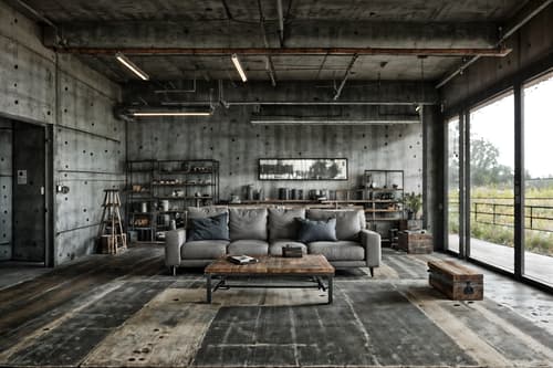 photo from pinterest of industrial-style interior designed (clothing store interior) . with raw aesthetic and neutral tones and exposed concrete and reclaimed wood and exposed rafters and metal panels and open floorplan and utilitarian objects. . cinematic photo, highly detailed, cinematic lighting, ultra-detailed, ultrarealistic, photorealism, 8k. trending on pinterest. industrial interior design style. masterpiece, cinematic light, ultrarealistic+, photorealistic+, 8k, raw photo, realistic, sharp focus on eyes, (symmetrical eyes), (intact eyes), hyperrealistic, highest quality, best quality, , highly detailed, masterpiece, best quality, extremely detailed 8k wallpaper, masterpiece, best quality, ultra-detailed, best shadow, detailed background, detailed face, detailed eyes, high contrast, best illumination, detailed face, dulux, caustic, dynamic angle, detailed glow. dramatic lighting. highly detailed, insanely detailed hair, symmetrical, intricate details, professionally retouched, 8k high definition. strong bokeh. award winning photo.