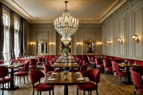 photo from pinterest of french-style interior designed (restaurant interior) with restaurant chairs and restaurant bar and restaurant dining tables and restaurant decor and restaurant chairs. . . cinematic photo, highly detailed, cinematic lighting, ultra-detailed, ultrarealistic, photorealism, 8k. trending on pinterest. french interior design style. masterpiece, cinematic light, ultrarealistic+, photorealistic+, 8k, raw photo, realistic, sharp focus on eyes, (symmetrical eyes), (intact eyes), hyperrealistic, highest quality, best quality, , highly detailed, masterpiece, best quality, extremely detailed 8k wallpaper, masterpiece, best quality, ultra-detailed, best shadow, detailed background, detailed face, detailed eyes, high contrast, best illumination, detailed face, dulux, caustic, dynamic angle, detailed glow. dramatic lighting. highly detailed, insanely detailed hair, symmetrical, intricate details, professionally retouched, 8k high definition. strong bokeh. award winning photo.