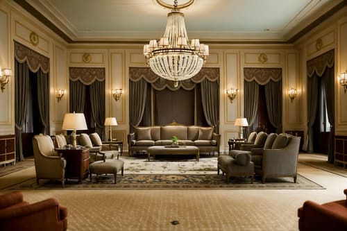 photo from pinterest of french-style interior designed (hotel lobby interior) with rug and hanging lamps and plant and furniture and sofas and lounge chairs and check in desk and coffee tables. . . cinematic photo, highly detailed, cinematic lighting, ultra-detailed, ultrarealistic, photorealism, 8k. trending on pinterest. french interior design style. masterpiece, cinematic light, ultrarealistic+, photorealistic+, 8k, raw photo, realistic, sharp focus on eyes, (symmetrical eyes), (intact eyes), hyperrealistic, highest quality, best quality, , highly detailed, masterpiece, best quality, extremely detailed 8k wallpaper, masterpiece, best quality, ultra-detailed, best shadow, detailed background, detailed face, detailed eyes, high contrast, best illumination, detailed face, dulux, caustic, dynamic angle, detailed glow. dramatic lighting. highly detailed, insanely detailed hair, symmetrical, intricate details, professionally retouched, 8k high definition. strong bokeh. award winning photo.