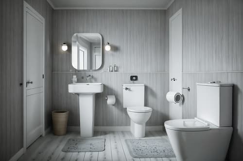 photo from pinterest of scandinavian-style interior designed (toilet interior) with sink with tap and toilet with toilet seat up and toilet paper hanger and sink with tap. . with . . cinematic photo, highly detailed, cinematic lighting, ultra-detailed, ultrarealistic, photorealism, 8k. trending on pinterest. scandinavian interior design style. masterpiece, cinematic light, ultrarealistic+, photorealistic+, 8k, raw photo, realistic, sharp focus on eyes, (symmetrical eyes), (intact eyes), hyperrealistic, highest quality, best quality, , highly detailed, masterpiece, best quality, extremely detailed 8k wallpaper, masterpiece, best quality, ultra-detailed, best shadow, detailed background, detailed face, detailed eyes, high contrast, best illumination, detailed face, dulux, caustic, dynamic angle, detailed glow. dramatic lighting. highly detailed, insanely detailed hair, symmetrical, intricate details, professionally retouched, 8k high definition. strong bokeh. award winning photo.