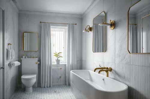 photo from pinterest of scandinavian-style interior designed (hotel bathroom interior) with plant and bathtub and bathroom sink with faucet and shower and toilet seat and bathroom cabinet and mirror and bath towel. . with . . cinematic photo, highly detailed, cinematic lighting, ultra-detailed, ultrarealistic, photorealism, 8k. trending on pinterest. scandinavian interior design style. masterpiece, cinematic light, ultrarealistic+, photorealistic+, 8k, raw photo, realistic, sharp focus on eyes, (symmetrical eyes), (intact eyes), hyperrealistic, highest quality, best quality, , highly detailed, masterpiece, best quality, extremely detailed 8k wallpaper, masterpiece, best quality, ultra-detailed, best shadow, detailed background, detailed face, detailed eyes, high contrast, best illumination, detailed face, dulux, caustic, dynamic angle, detailed glow. dramatic lighting. highly detailed, insanely detailed hair, symmetrical, intricate details, professionally retouched, 8k high definition. strong bokeh. award winning photo.