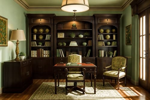 photo from pinterest of mediterranean-style interior designed (study room interior) with cabinets and plant and desk lamp and writing desk and lounge chair and office chair and bookshelves and cabinets. . . cinematic photo, highly detailed, cinematic lighting, ultra-detailed, ultrarealistic, photorealism, 8k. trending on pinterest. mediterranean interior design style. masterpiece, cinematic light, ultrarealistic+, photorealistic+, 8k, raw photo, realistic, sharp focus on eyes, (symmetrical eyes), (intact eyes), hyperrealistic, highest quality, best quality, , highly detailed, masterpiece, best quality, extremely detailed 8k wallpaper, masterpiece, best quality, ultra-detailed, best shadow, detailed background, detailed face, detailed eyes, high contrast, best illumination, detailed face, dulux, caustic, dynamic angle, detailed glow. dramatic lighting. highly detailed, insanely detailed hair, symmetrical, intricate details, professionally retouched, 8k high definition. strong bokeh. award winning photo.
