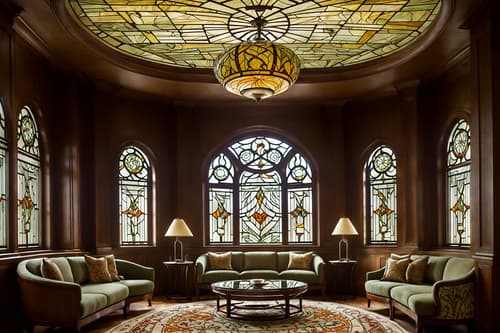 photo from pinterest of art nouveau-style interior designed (hotel lobby interior) with plant and sofas and hanging lamps and furniture and lounge chairs and coffee tables and rug and check in desk. . with soft, rounded lines and stained glass and asymmetrical shapes and wallpaper pattners of spider webs and wallpaper patterns of feathers and natural materials and mosaics and arches and curved forms. . cinematic photo, highly detailed, cinematic lighting, ultra-detailed, ultrarealistic, photorealism, 8k. trending on pinterest. art nouveau interior design style. masterpiece, cinematic light, ultrarealistic+, photorealistic+, 8k, raw photo, realistic, sharp focus on eyes, (symmetrical eyes), (intact eyes), hyperrealistic, highest quality, best quality, , highly detailed, masterpiece, best quality, extremely detailed 8k wallpaper, masterpiece, best quality, ultra-detailed, best shadow, detailed background, detailed face, detailed eyes, high contrast, best illumination, detailed face, dulux, caustic, dynamic angle, detailed glow. dramatic lighting. highly detailed, insanely detailed hair, symmetrical, intricate details, professionally retouched, 8k high definition. strong bokeh. award winning photo.