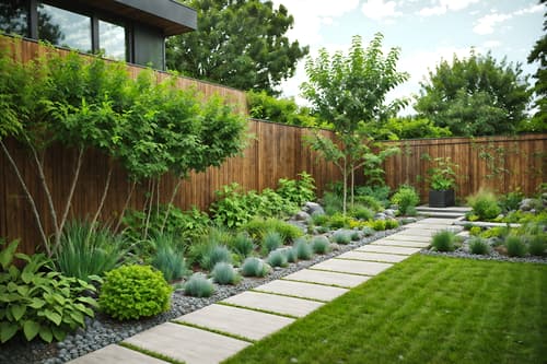 photo from pinterest of modern-style designed (outdoor garden ) with garden plants and grass and garden tree and garden plants. . with natural materials and elements and simple, clean lines and simplistic furniture and practicality and functionality and open and natural lighting and neutral walls and textures and natural materials and elements. . cinematic photo, highly detailed, cinematic lighting, ultra-detailed, ultrarealistic, photorealism, 8k. trending on pinterest. modern design style. masterpiece, cinematic light, ultrarealistic+, photorealistic+, 8k, raw photo, realistic, sharp focus on eyes, (symmetrical eyes), (intact eyes), hyperrealistic, highest quality, best quality, , highly detailed, masterpiece, best quality, extremely detailed 8k wallpaper, masterpiece, best quality, ultra-detailed, best shadow, detailed background, detailed face, detailed eyes, high contrast, best illumination, detailed face, dulux, caustic, dynamic angle, detailed glow. dramatic lighting. highly detailed, insanely detailed hair, symmetrical, intricate details, professionally retouched, 8k high definition. strong bokeh. award winning photo.