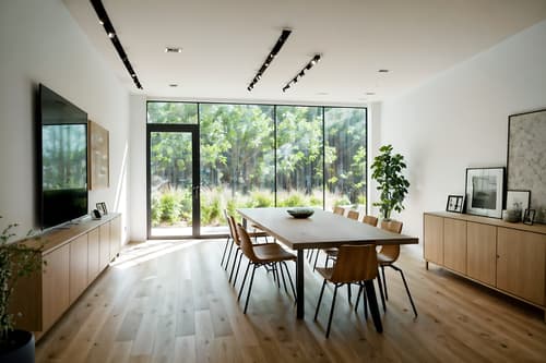 photo from pinterest of modern-style interior designed (exhibition space interior) . with open and natural lighting and neutral walls and textures and natural materials and elements and practicality and functionality and simple, clean lines and simplistic furniture and open and natural lighting. . cinematic photo, highly detailed, cinematic lighting, ultra-detailed, ultrarealistic, photorealism, 8k. trending on pinterest. modern interior design style. masterpiece, cinematic light, ultrarealistic+, photorealistic+, 8k, raw photo, realistic, sharp focus on eyes, (symmetrical eyes), (intact eyes), hyperrealistic, highest quality, best quality, , highly detailed, masterpiece, best quality, extremely detailed 8k wallpaper, masterpiece, best quality, ultra-detailed, best shadow, detailed background, detailed face, detailed eyes, high contrast, best illumination, detailed face, dulux, caustic, dynamic angle, detailed glow. dramatic lighting. highly detailed, insanely detailed hair, symmetrical, intricate details, professionally retouched, 8k high definition. strong bokeh. award winning photo.