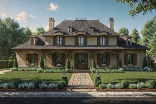 photo from pinterest of french country-style exterior designed (house exterior exterior) . with . . cinematic photo, highly detailed, cinematic lighting, ultra-detailed, ultrarealistic, photorealism, 8k. trending on pinterest. french country exterior design style. masterpiece, cinematic light, ultrarealistic+, photorealistic+, 8k, raw photo, realistic, sharp focus on eyes, (symmetrical eyes), (intact eyes), hyperrealistic, highest quality, best quality, , highly detailed, masterpiece, best quality, extremely detailed 8k wallpaper, masterpiece, best quality, ultra-detailed, best shadow, detailed background, detailed face, detailed eyes, high contrast, best illumination, detailed face, dulux, caustic, dynamic angle, detailed glow. dramatic lighting. highly detailed, insanely detailed hair, symmetrical, intricate details, professionally retouched, 8k high definition. strong bokeh. award winning photo.