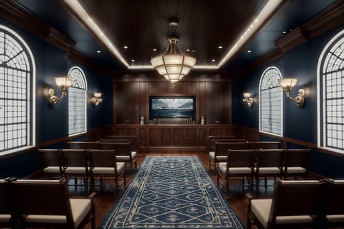 photo from pinterest of nautical-style interior designed (exhibition space interior) . . cinematic photo, highly detailed, cinematic lighting, ultra-detailed, ultrarealistic, photorealism, 8k. trending on pinterest. nautical interior design style. masterpiece, cinematic light, ultrarealistic+, photorealistic+, 8k, raw photo, realistic, sharp focus on eyes, (symmetrical eyes), (intact eyes), hyperrealistic, highest quality, best quality, , highly detailed, masterpiece, best quality, extremely detailed 8k wallpaper, masterpiece, best quality, ultra-detailed, best shadow, detailed background, detailed face, detailed eyes, high contrast, best illumination, detailed face, dulux, caustic, dynamic angle, detailed glow. dramatic lighting. highly detailed, insanely detailed hair, symmetrical, intricate details, professionally retouched, 8k high definition. strong bokeh. award winning photo.