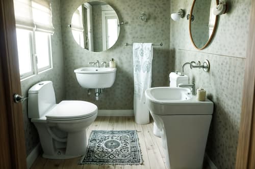 photo from pinterest of boho-chic-style interior designed (toilet interior) with toilet with toilet seat up and toilet paper hanger and sink with tap and toilet with toilet seat up. . . cinematic photo, highly detailed, cinematic lighting, ultra-detailed, ultrarealistic, photorealism, 8k. trending on pinterest. boho-chic interior design style. masterpiece, cinematic light, ultrarealistic+, photorealistic+, 8k, raw photo, realistic, sharp focus on eyes, (symmetrical eyes), (intact eyes), hyperrealistic, highest quality, best quality, , highly detailed, masterpiece, best quality, extremely detailed 8k wallpaper, masterpiece, best quality, ultra-detailed, best shadow, detailed background, detailed face, detailed eyes, high contrast, best illumination, detailed face, dulux, caustic, dynamic angle, detailed glow. dramatic lighting. highly detailed, insanely detailed hair, symmetrical, intricate details, professionally retouched, 8k high definition. strong bokeh. award winning photo.