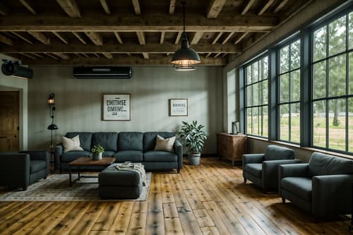 photo from pinterest of farmhouse-style interior designed (coworking space interior) with seating area with sofa and lounge chairs and office desks and office chairs and seating area with sofa. . with . . cinematic photo, highly detailed, cinematic lighting, ultra-detailed, ultrarealistic, photorealism, 8k. trending on pinterest. farmhouse interior design style. masterpiece, cinematic light, ultrarealistic+, photorealistic+, 8k, raw photo, realistic, sharp focus on eyes, (symmetrical eyes), (intact eyes), hyperrealistic, highest quality, best quality, , highly detailed, masterpiece, best quality, extremely detailed 8k wallpaper, masterpiece, best quality, ultra-detailed, best shadow, detailed background, detailed face, detailed eyes, high contrast, best illumination, detailed face, dulux, caustic, dynamic angle, detailed glow. dramatic lighting. highly detailed, insanely detailed hair, symmetrical, intricate details, professionally retouched, 8k high definition. strong bokeh. award winning photo.