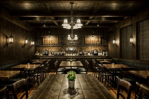 photo from pinterest of farmhouse-style interior designed (restaurant interior) with restaurant chairs and restaurant bar and restaurant dining tables and restaurant decor and restaurant chairs. . with . . cinematic photo, highly detailed, cinematic lighting, ultra-detailed, ultrarealistic, photorealism, 8k. trending on pinterest. farmhouse interior design style. masterpiece, cinematic light, ultrarealistic+, photorealistic+, 8k, raw photo, realistic, sharp focus on eyes, (symmetrical eyes), (intact eyes), hyperrealistic, highest quality, best quality, , highly detailed, masterpiece, best quality, extremely detailed 8k wallpaper, masterpiece, best quality, ultra-detailed, best shadow, detailed background, detailed face, detailed eyes, high contrast, best illumination, detailed face, dulux, caustic, dynamic angle, detailed glow. dramatic lighting. highly detailed, insanely detailed hair, symmetrical, intricate details, professionally retouched, 8k high definition. strong bokeh. award winning photo.