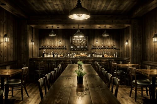 photo from pinterest of farmhouse-style interior designed (restaurant interior) with restaurant chairs and restaurant bar and restaurant dining tables and restaurant decor and restaurant chairs. . with . . cinematic photo, highly detailed, cinematic lighting, ultra-detailed, ultrarealistic, photorealism, 8k. trending on pinterest. farmhouse interior design style. masterpiece, cinematic light, ultrarealistic+, photorealistic+, 8k, raw photo, realistic, sharp focus on eyes, (symmetrical eyes), (intact eyes), hyperrealistic, highest quality, best quality, , highly detailed, masterpiece, best quality, extremely detailed 8k wallpaper, masterpiece, best quality, ultra-detailed, best shadow, detailed background, detailed face, detailed eyes, high contrast, best illumination, detailed face, dulux, caustic, dynamic angle, detailed glow. dramatic lighting. highly detailed, insanely detailed hair, symmetrical, intricate details, professionally retouched, 8k high definition. strong bokeh. award winning photo.
