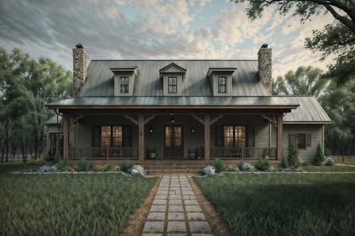 photo from pinterest of farmhouse-style exterior designed (house exterior exterior) . with . . cinematic photo, highly detailed, cinematic lighting, ultra-detailed, ultrarealistic, photorealism, 8k. trending on pinterest. farmhouse exterior design style. masterpiece, cinematic light, ultrarealistic+, photorealistic+, 8k, raw photo, realistic, sharp focus on eyes, (symmetrical eyes), (intact eyes), hyperrealistic, highest quality, best quality, , highly detailed, masterpiece, best quality, extremely detailed 8k wallpaper, masterpiece, best quality, ultra-detailed, best shadow, detailed background, detailed face, detailed eyes, high contrast, best illumination, detailed face, dulux, caustic, dynamic angle, detailed glow. dramatic lighting. highly detailed, insanely detailed hair, symmetrical, intricate details, professionally retouched, 8k high definition. strong bokeh. award winning photo.