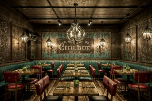 photo from pinterest of shabby chic-style interior designed (restaurant interior) with restaurant decor and restaurant chairs and restaurant dining tables and restaurant bar and restaurant decor. . . cinematic photo, highly detailed, cinematic lighting, ultra-detailed, ultrarealistic, photorealism, 8k. trending on pinterest. shabby chic interior design style. masterpiece, cinematic light, ultrarealistic+, photorealistic+, 8k, raw photo, realistic, sharp focus on eyes, (symmetrical eyes), (intact eyes), hyperrealistic, highest quality, best quality, , highly detailed, masterpiece, best quality, extremely detailed 8k wallpaper, masterpiece, best quality, ultra-detailed, best shadow, detailed background, detailed face, detailed eyes, high contrast, best illumination, detailed face, dulux, caustic, dynamic angle, detailed glow. dramatic lighting. highly detailed, insanely detailed hair, symmetrical, intricate details, professionally retouched, 8k high definition. strong bokeh. award winning photo.