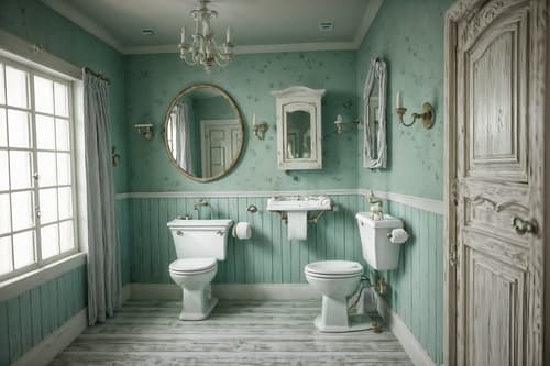 photo from pinterest of shabby chic-style interior designed (toilet interior) with toilet with toilet seat up and toilet paper hanger and sink with tap and toilet with toilet seat up. . . cinematic photo, highly detailed, cinematic lighting, ultra-detailed, ultrarealistic, photorealism, 8k. trending on pinterest. shabby chic interior design style. masterpiece, cinematic light, ultrarealistic+, photorealistic+, 8k, raw photo, realistic, sharp focus on eyes, (symmetrical eyes), (intact eyes), hyperrealistic, highest quality, best quality, , highly detailed, masterpiece, best quality, extremely detailed 8k wallpaper, masterpiece, best quality, ultra-detailed, best shadow, detailed background, detailed face, detailed eyes, high contrast, best illumination, detailed face, dulux, caustic, dynamic angle, detailed glow. dramatic lighting. highly detailed, insanely detailed hair, symmetrical, intricate details, professionally retouched, 8k high definition. strong bokeh. award winning photo.