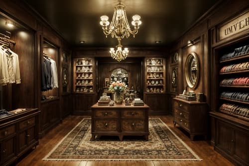 photo from pinterest of vintage-style interior designed (clothing store interior) . with . . cinematic photo, highly detailed, cinematic lighting, ultra-detailed, ultrarealistic, photorealism, 8k. trending on pinterest. vintage interior design style. masterpiece, cinematic light, ultrarealistic+, photorealistic+, 8k, raw photo, realistic, sharp focus on eyes, (symmetrical eyes), (intact eyes), hyperrealistic, highest quality, best quality, , highly detailed, masterpiece, best quality, extremely detailed 8k wallpaper, masterpiece, best quality, ultra-detailed, best shadow, detailed background, detailed face, detailed eyes, high contrast, best illumination, detailed face, dulux, caustic, dynamic angle, detailed glow. dramatic lighting. highly detailed, insanely detailed hair, symmetrical, intricate details, professionally retouched, 8k high definition. strong bokeh. award winning photo.