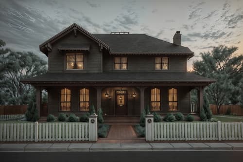 photo from pinterest of vintage-style exterior designed (house exterior exterior) . with . . cinematic photo, highly detailed, cinematic lighting, ultra-detailed, ultrarealistic, photorealism, 8k. trending on pinterest. vintage exterior design style. masterpiece, cinematic light, ultrarealistic+, photorealistic+, 8k, raw photo, realistic, sharp focus on eyes, (symmetrical eyes), (intact eyes), hyperrealistic, highest quality, best quality, , highly detailed, masterpiece, best quality, extremely detailed 8k wallpaper, masterpiece, best quality, ultra-detailed, best shadow, detailed background, detailed face, detailed eyes, high contrast, best illumination, detailed face, dulux, caustic, dynamic angle, detailed glow. dramatic lighting. highly detailed, insanely detailed hair, symmetrical, intricate details, professionally retouched, 8k high definition. strong bokeh. award winning photo.