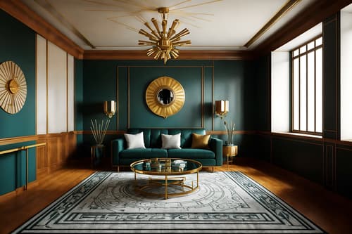 photo from pinterest of art deco-style interior designed (attic interior) . with stream-lined forms and symmetrical designs and smooth lines and glamour and geometric lines and bold geometry and rich colors and geometric shapes. . cinematic photo, highly detailed, cinematic lighting, ultra-detailed, ultrarealistic, photorealism, 8k. trending on pinterest. art deco interior design style. masterpiece, cinematic light, ultrarealistic+, photorealistic+, 8k, raw photo, realistic, sharp focus on eyes, (symmetrical eyes), (intact eyes), hyperrealistic, highest quality, best quality, , highly detailed, masterpiece, best quality, extremely detailed 8k wallpaper, masterpiece, best quality, ultra-detailed, best shadow, detailed background, detailed face, detailed eyes, high contrast, best illumination, detailed face, dulux, caustic, dynamic angle, detailed glow. dramatic lighting. highly detailed, insanely detailed hair, symmetrical, intricate details, professionally retouched, 8k high definition. strong bokeh. award winning photo.