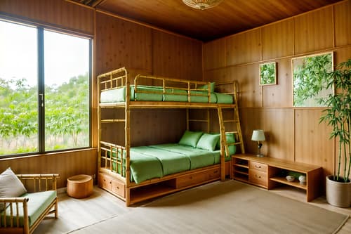 photo from pinterest of biophilic-style interior designed (kids room interior) with storage bench or ottoman and bed and kids desk and accent chair and night light and mirror and headboard and dresser closet. . with bamboo materials and natural elements and ceramic materials and natural environment and calming style and natural shapes and forms and features of nature and cork materials. . cinematic photo, highly detailed, cinematic lighting, ultra-detailed, ultrarealistic, photorealism, 8k. trending on pinterest. biophilic interior design style. masterpiece, cinematic light, ultrarealistic+, photorealistic+, 8k, raw photo, realistic, sharp focus on eyes, (symmetrical eyes), (intact eyes), hyperrealistic, highest quality, best quality, , highly detailed, masterpiece, best quality, extremely detailed 8k wallpaper, masterpiece, best quality, ultra-detailed, best shadow, detailed background, detailed face, detailed eyes, high contrast, best illumination, detailed face, dulux, caustic, dynamic angle, detailed glow. dramatic lighting. highly detailed, insanely detailed hair, symmetrical, intricate details, professionally retouched, 8k high definition. strong bokeh. award winning photo.