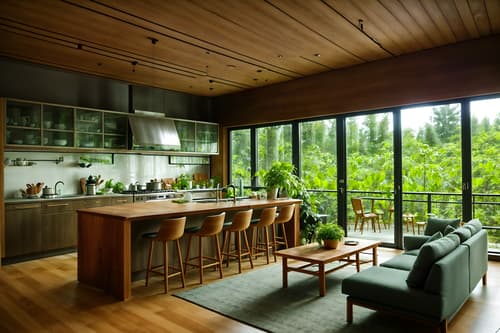 photo from pinterest of biophilic-style interior designed (kitchen living combo interior) with occasional tables and sofa and kitchen cabinets and plant and stove and electric lamps and televisions and plant. . with ceramic materials and environmental features and features of the natural world and plants and linen materials and wood materials and natural elements and natural shapes and forms. . cinematic photo, highly detailed, cinematic lighting, ultra-detailed, ultrarealistic, photorealism, 8k. trending on pinterest. biophilic interior design style. masterpiece, cinematic light, ultrarealistic+, photorealistic+, 8k, raw photo, realistic, sharp focus on eyes, (symmetrical eyes), (intact eyes), hyperrealistic, highest quality, best quality, , highly detailed, masterpiece, best quality, extremely detailed 8k wallpaper, masterpiece, best quality, ultra-detailed, best shadow, detailed background, detailed face, detailed eyes, high contrast, best illumination, detailed face, dulux, caustic, dynamic angle, detailed glow. dramatic lighting. highly detailed, insanely detailed hair, symmetrical, intricate details, professionally retouched, 8k high definition. strong bokeh. award winning photo.