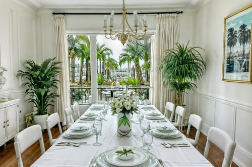 photo from pinterest of vaporwave-style interior designed (dining room interior) with bookshelves and table cloth and plates, cutlery and glasses on dining table and dining table and painting or photo on wall and vase and dining table chairs and plant. . with washed out colors and palm trees and white roman statues, white roman sculptures, white roman columns, white roman pillars in the center of the room, and teal colors and palm trees and neon glow and white square bathroom tiles and neon glow. . cinematic photo, highly detailed, cinematic lighting, ultra-detailed, ultrarealistic, photorealism, 8k. trending on pinterest. vaporwave interior design style. masterpiece, cinematic light, ultrarealistic+, photorealistic+, 8k, raw photo, realistic, sharp focus on eyes, (symmetrical eyes), (intact eyes), hyperrealistic, highest quality, best quality, , highly detailed, masterpiece, best quality, extremely detailed 8k wallpaper, masterpiece, best quality, ultra-detailed, best shadow, detailed background, detailed face, detailed eyes, high contrast, best illumination, detailed face, dulux, caustic, dynamic angle, detailed glow. dramatic lighting. highly detailed, insanely detailed hair, symmetrical, intricate details, professionally retouched, 8k high definition. strong bokeh. award winning photo.