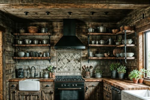 photo from pinterest of rustic-style interior designed (kitchen living combo interior) with sink and stove and plant and worktops and plant and bookshelves and kitchen cabinets and occasional tables. . with . . cinematic photo, highly detailed, cinematic lighting, ultra-detailed, ultrarealistic, photorealism, 8k. trending on pinterest. rustic interior design style. masterpiece, cinematic light, ultrarealistic+, photorealistic+, 8k, raw photo, realistic, sharp focus on eyes, (symmetrical eyes), (intact eyes), hyperrealistic, highest quality, best quality, , highly detailed, masterpiece, best quality, extremely detailed 8k wallpaper, masterpiece, best quality, ultra-detailed, best shadow, detailed background, detailed face, detailed eyes, high contrast, best illumination, detailed face, dulux, caustic, dynamic angle, detailed glow. dramatic lighting. highly detailed, insanely detailed hair, symmetrical, intricate details, professionally retouched, 8k high definition. strong bokeh. award winning photo.