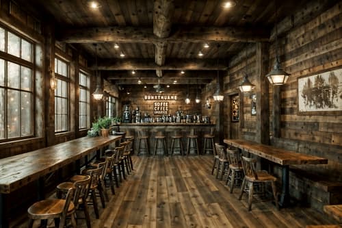 photo from pinterest of rustic-style interior designed (coffee shop interior) . with . . cinematic photo, highly detailed, cinematic lighting, ultra-detailed, ultrarealistic, photorealism, 8k. trending on pinterest. rustic interior design style. masterpiece, cinematic light, ultrarealistic+, photorealistic+, 8k, raw photo, realistic, sharp focus on eyes, (symmetrical eyes), (intact eyes), hyperrealistic, highest quality, best quality, , highly detailed, masterpiece, best quality, extremely detailed 8k wallpaper, masterpiece, best quality, ultra-detailed, best shadow, detailed background, detailed face, detailed eyes, high contrast, best illumination, detailed face, dulux, caustic, dynamic angle, detailed glow. dramatic lighting. highly detailed, insanely detailed hair, symmetrical, intricate details, professionally retouched, 8k high definition. strong bokeh. award winning photo.