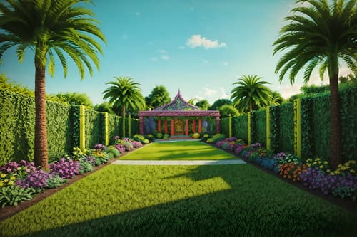 photo from pinterest of maximalist-style designed (outdoor garden ) with grass and garden tree and garden plants and grass. . with more is more philosophy and bold patterns and over-the-top aesthetic and vibrant and bold design and bold colors and playful and bold creativity. . cinematic photo, highly detailed, cinematic lighting, ultra-detailed, ultrarealistic, photorealism, 8k. trending on pinterest. maximalist design style. masterpiece, cinematic light, ultrarealistic+, photorealistic+, 8k, raw photo, realistic, sharp focus on eyes, (symmetrical eyes), (intact eyes), hyperrealistic, highest quality, best quality, , highly detailed, masterpiece, best quality, extremely detailed 8k wallpaper, masterpiece, best quality, ultra-detailed, best shadow, detailed background, detailed face, detailed eyes, high contrast, best illumination, detailed face, dulux, caustic, dynamic angle, detailed glow. dramatic lighting. highly detailed, insanely detailed hair, symmetrical, intricate details, professionally retouched, 8k high definition. strong bokeh. award winning photo.